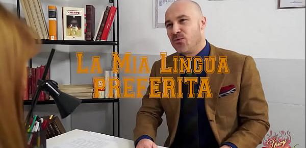 Luca Borromeo and Yukikon in Spicylab trailer "La mia lingua preferita"